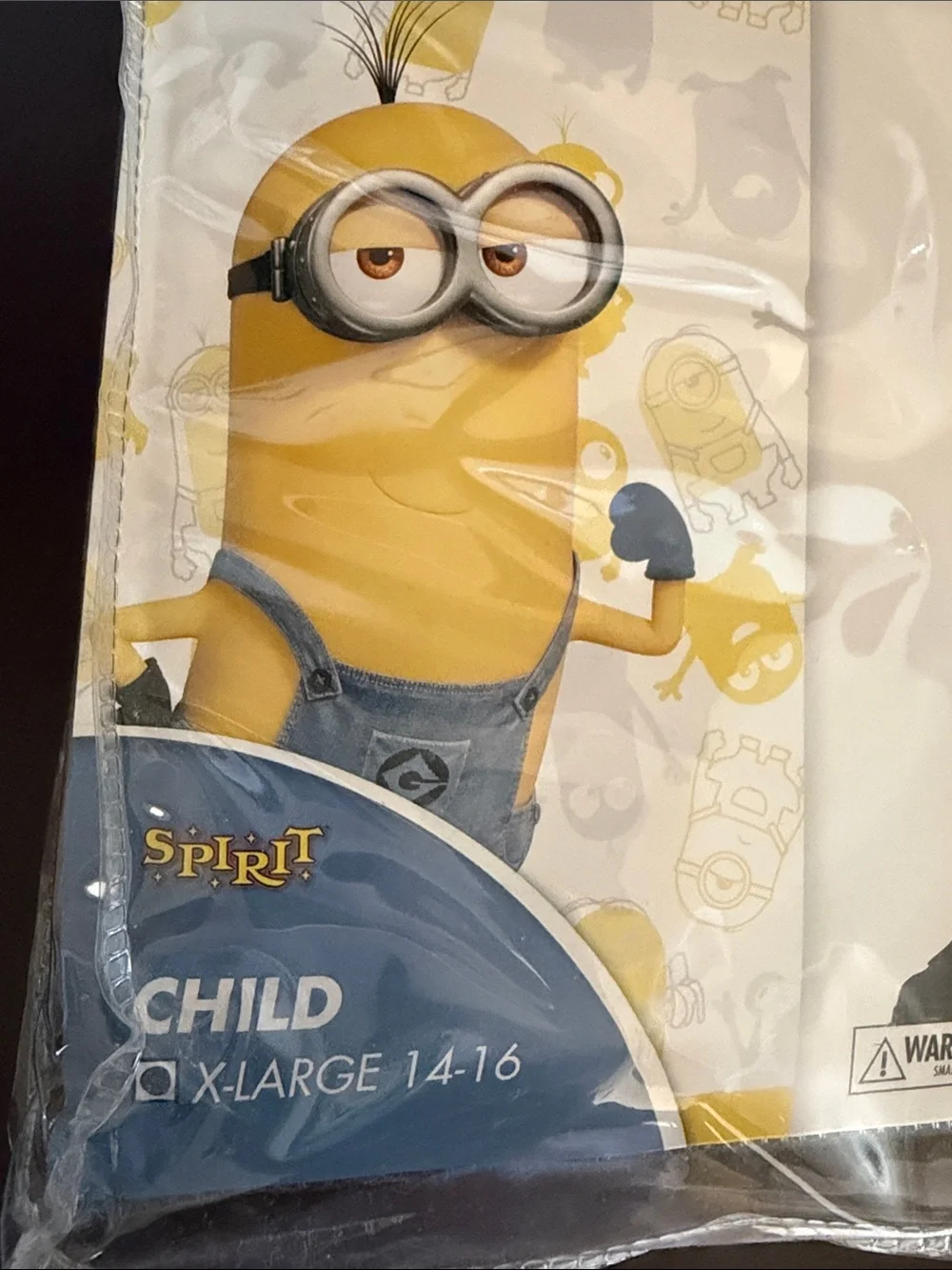 Kids Kevin Minion Costume - Yellow & Blue, Includes Goggles and Hat